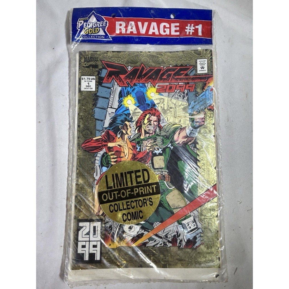 Marvel Comics Ravage 2099 NOS New In Pack #1 December 1992